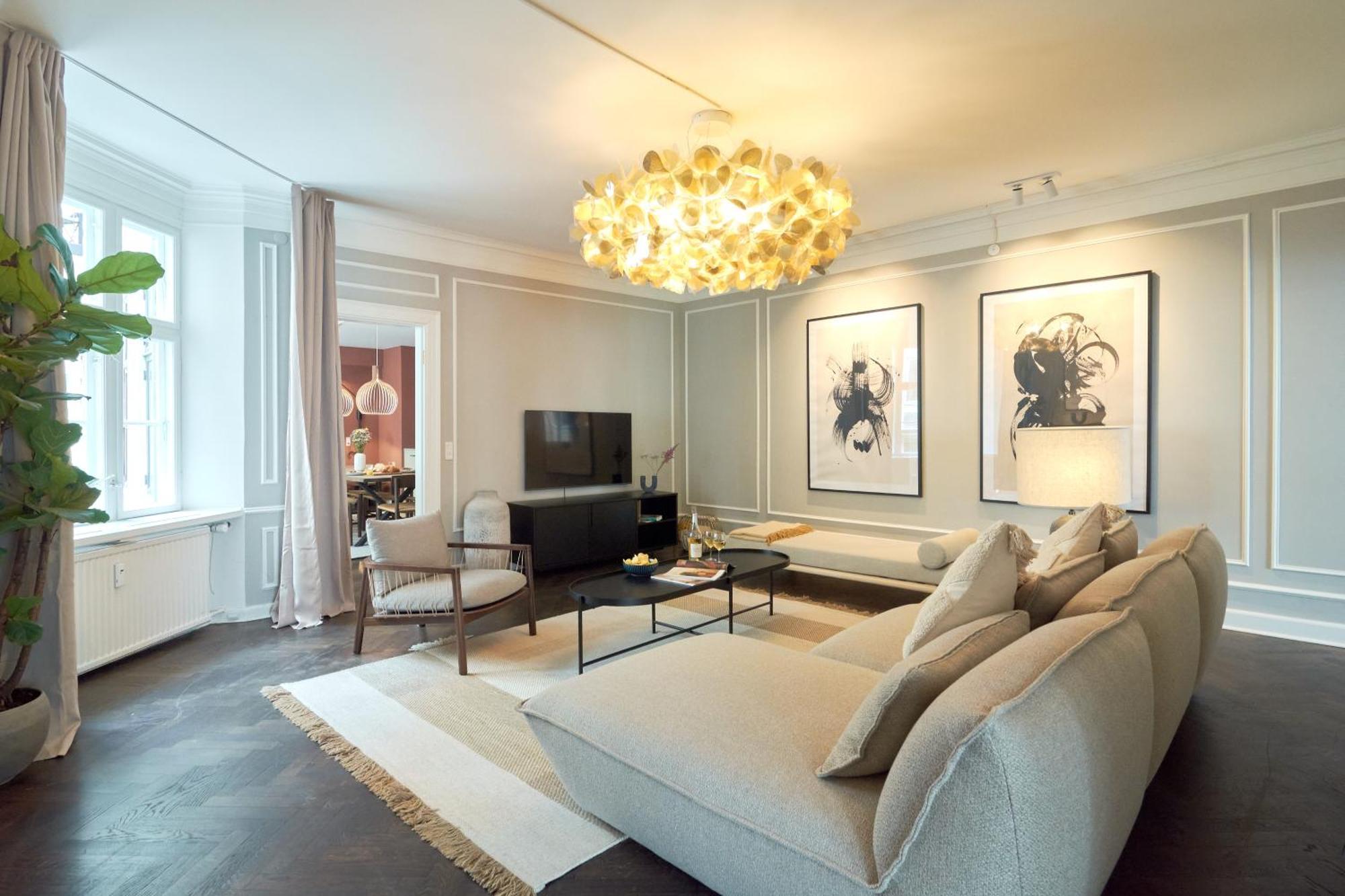 Lägenhet Stylish Spacious W 3br In Köpenhamn